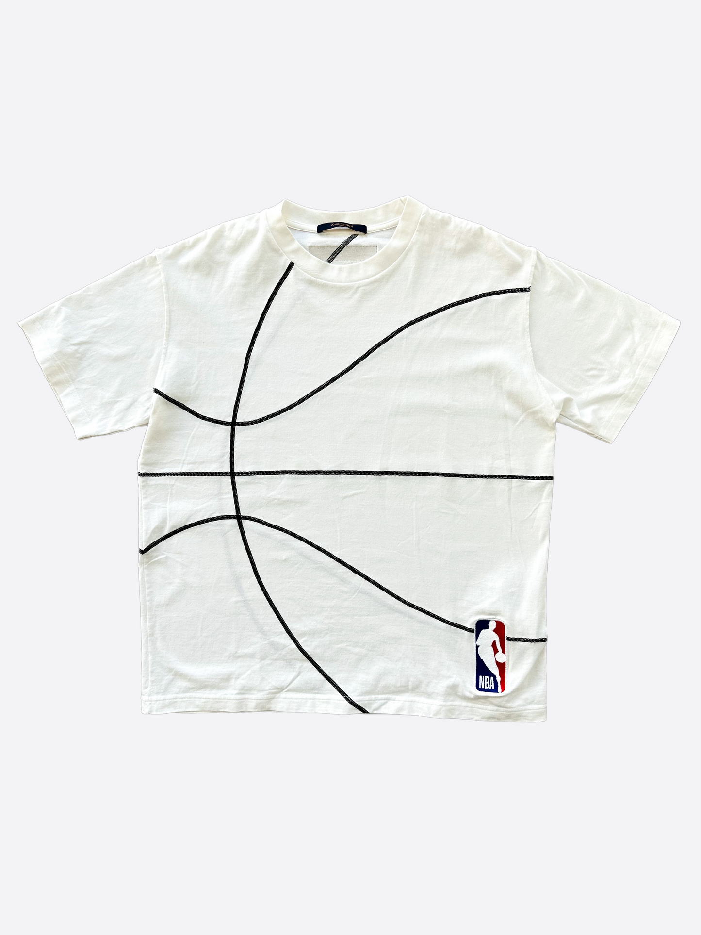 Louis Vuitton NBA Basketball Embroidered Tee