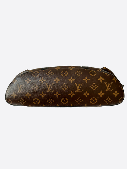 Louis Vuitton Brown Macassar Monogram Christopher Backpack