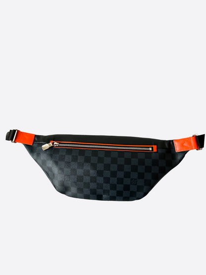 Louis Vuitton Damier Cobalt Orange Race Discovery Bumbag