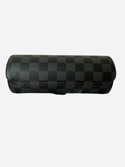 Louis Vuitton Damier Graphite Watch Roll Case