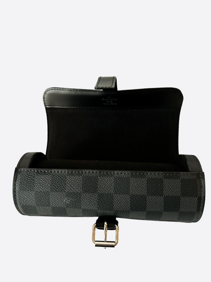 Louis Vuitton Damier Graphite Watch Roll Case