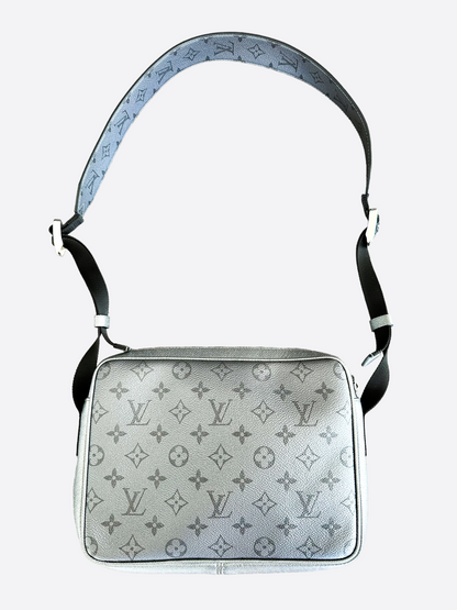 Louis Vuitton Silver Monogram Outdoor Messenger Bag