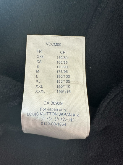 Louis Vuitton Black Monogram Circle Cut Hoodie