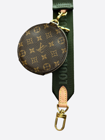 Louis Vuitton Khaki Strap Monogram Multi Pochette