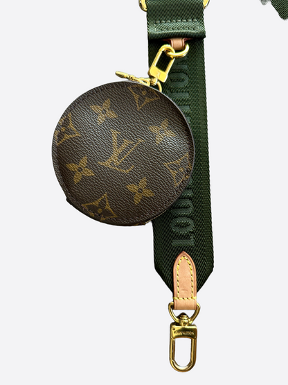 Louis Vuitton Khaki Strap Monogram Multi Pochette