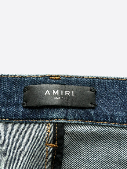 Amiri Blue Stack Skinny Denim