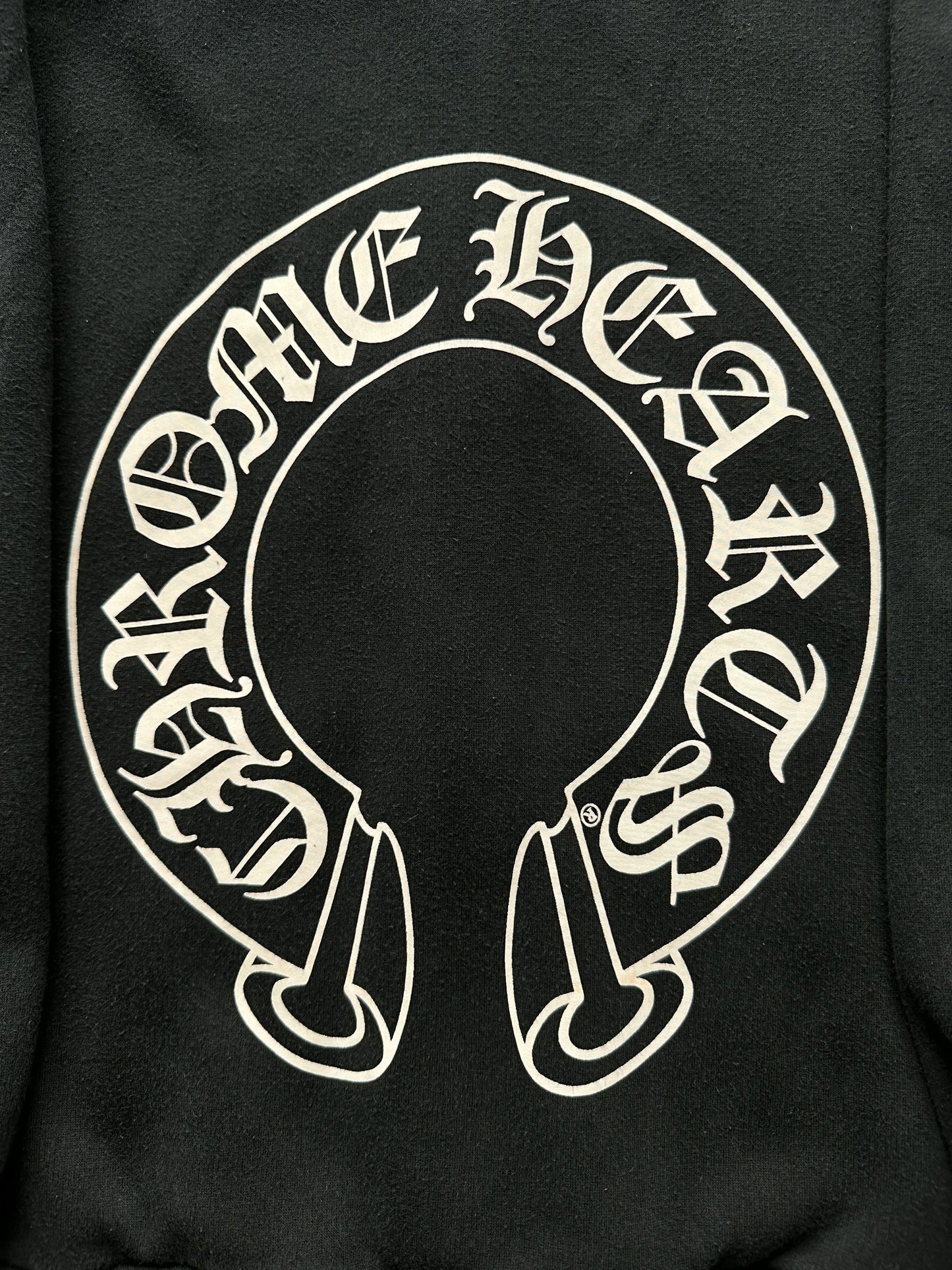 Chrome Hearts Thermal Lined Horseshoe Zip Up Hoodie