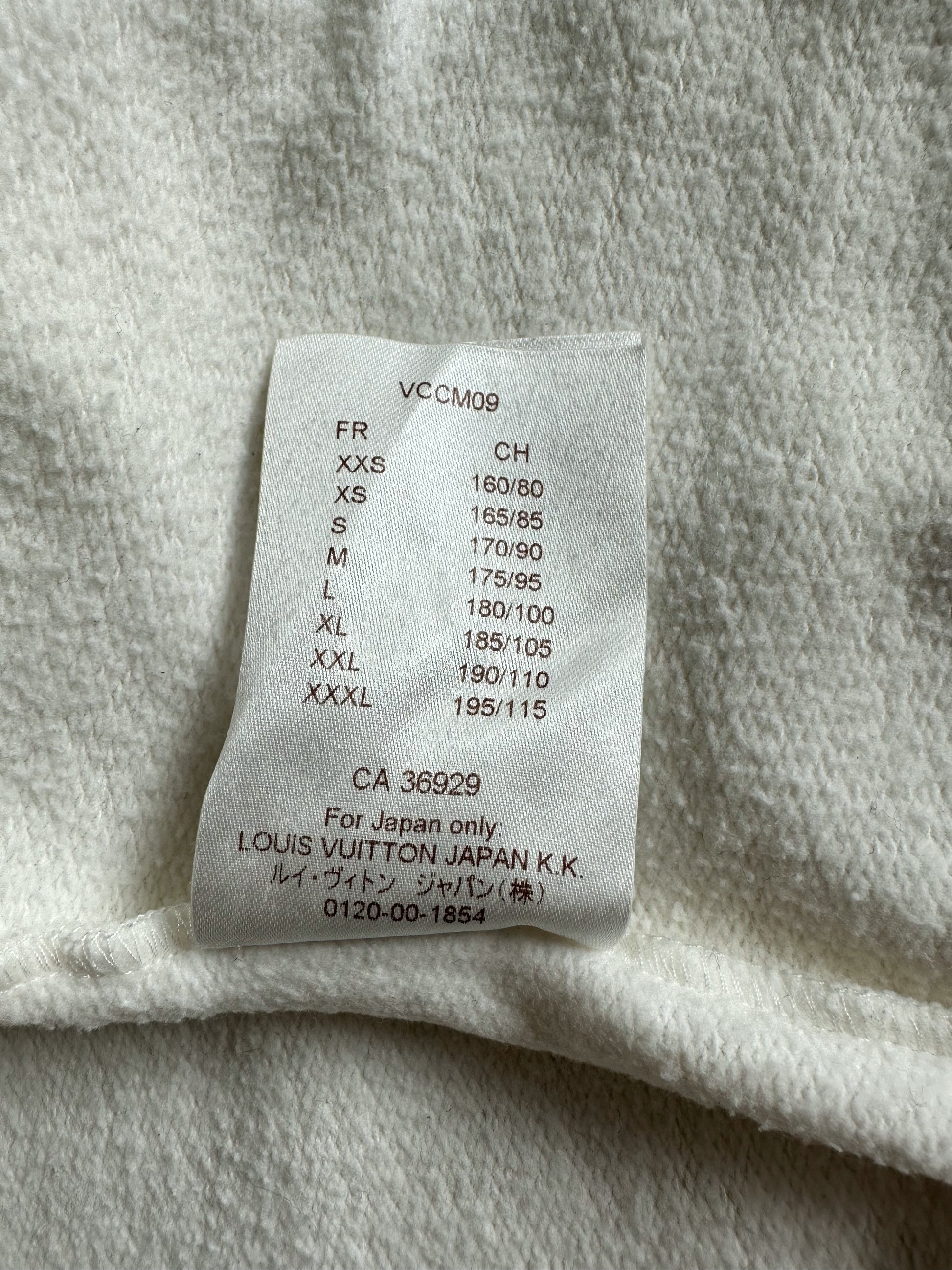 Louis Vuitton Fragment Printed Short Sleeve Sweater