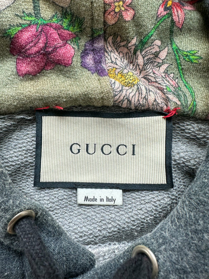 Gucci Floral Print Pullover Hoodie