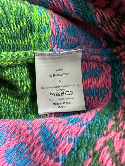 Dior Stussy Multicolor Wool Sweater