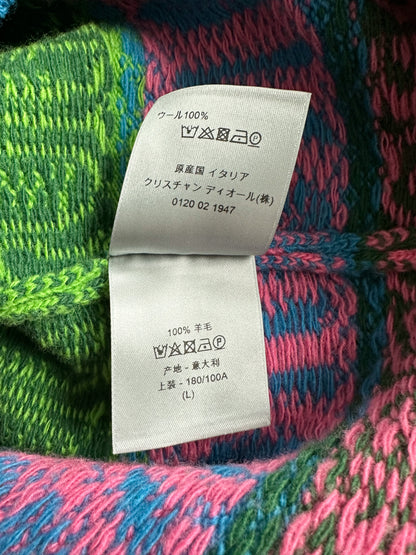 Dior Stussy Multicolor Wool Sweater