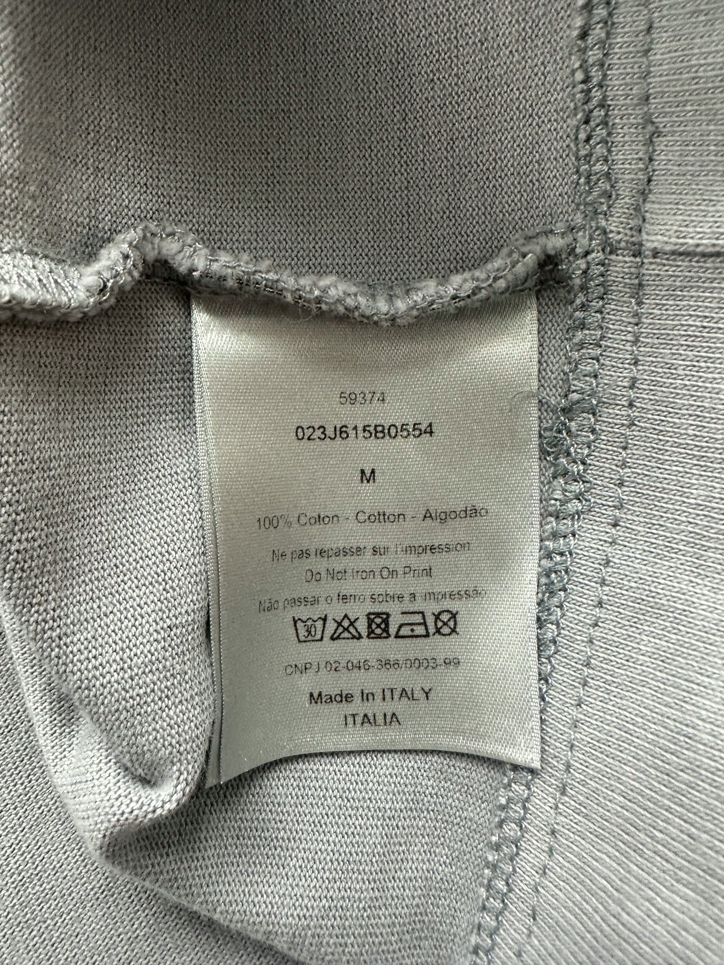 Dior Daniel Arsham Eroded Logo Tee