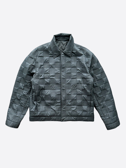 Louis Vuitton Black Damier Padded Jacket