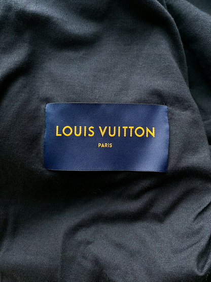 Louis Vuitton Camo Monogram Fleece Zip Up Jacket