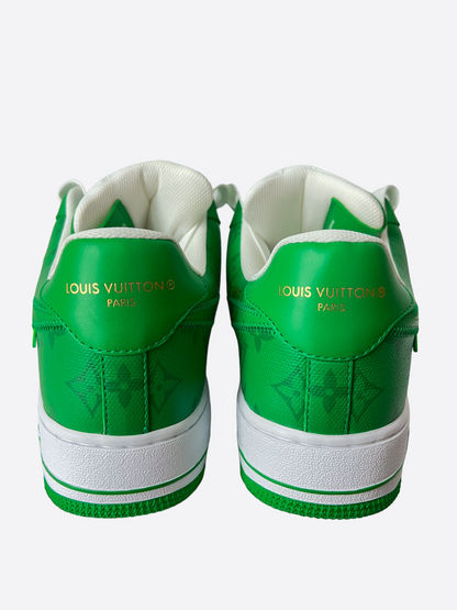 Louis Vuitton Green Air force 1 Monogram sneakers