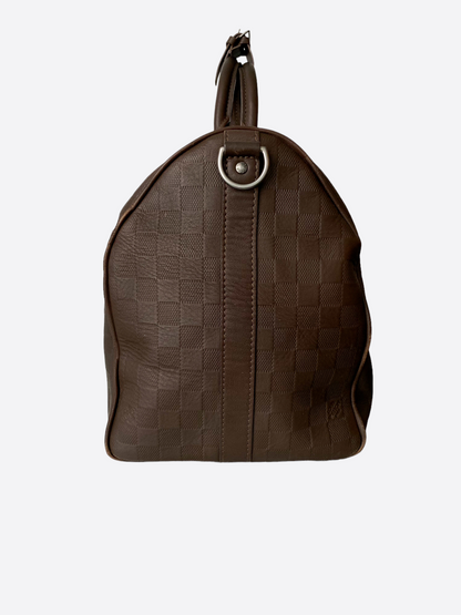 Louis Vuitton Brown Damier Infini Keepall 45