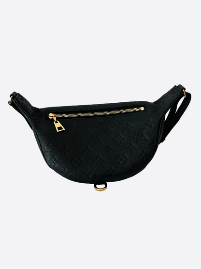 Louis Vuitton Black Empreinte Leather Monogram Bumbag