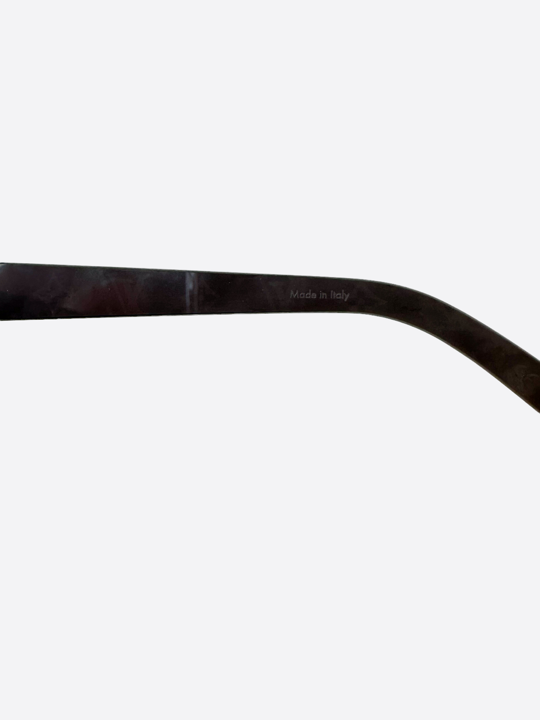 LOUIS VUITTON X SUPREME City Mask Sunglasses Black 191266