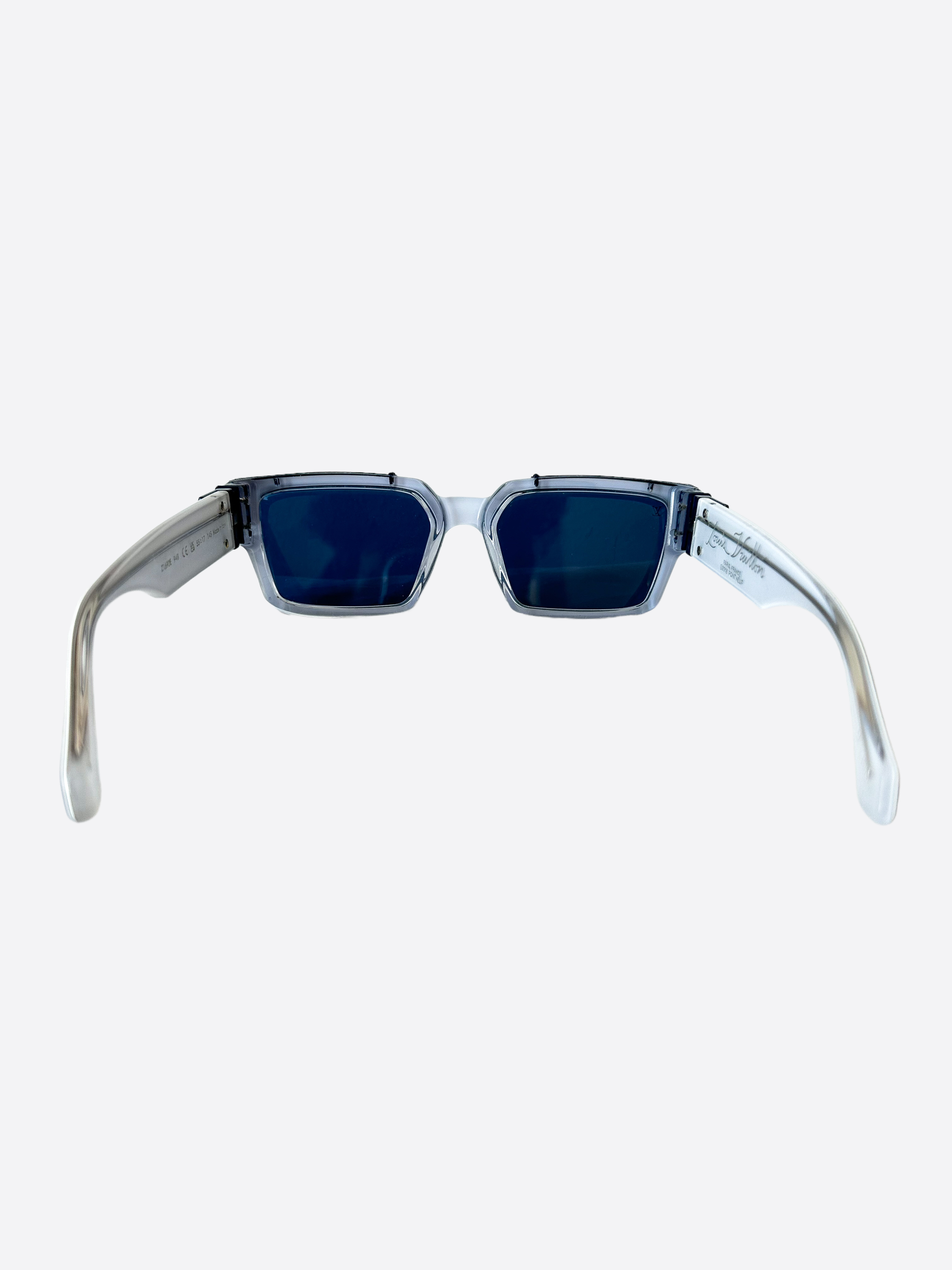 lv millionaire sunglasses blue