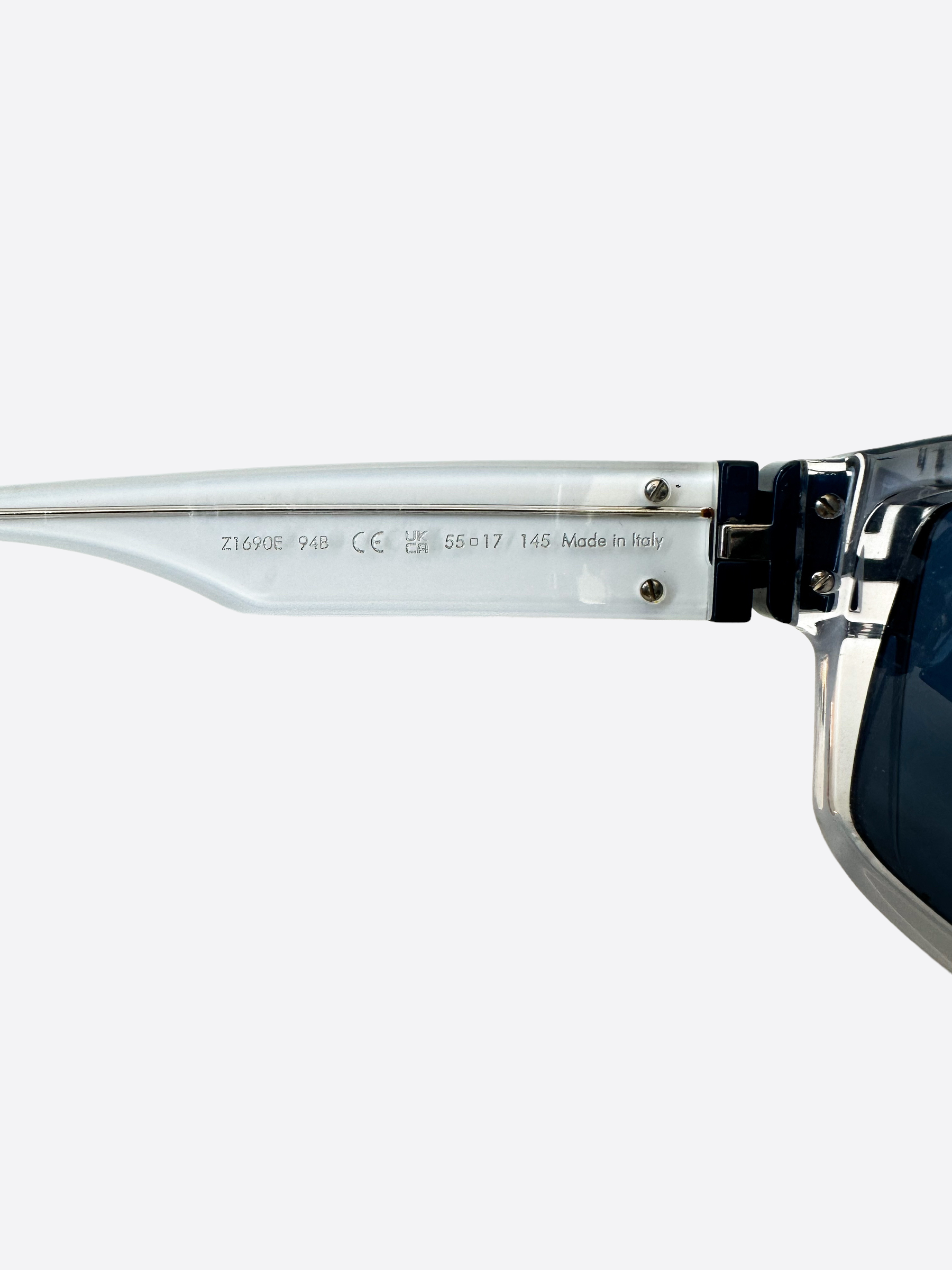Louis Vuitton Sunglasses 1.1 Millionaires Monogram Bandana Bleached Blue/Blue Lenses (Z1690E)