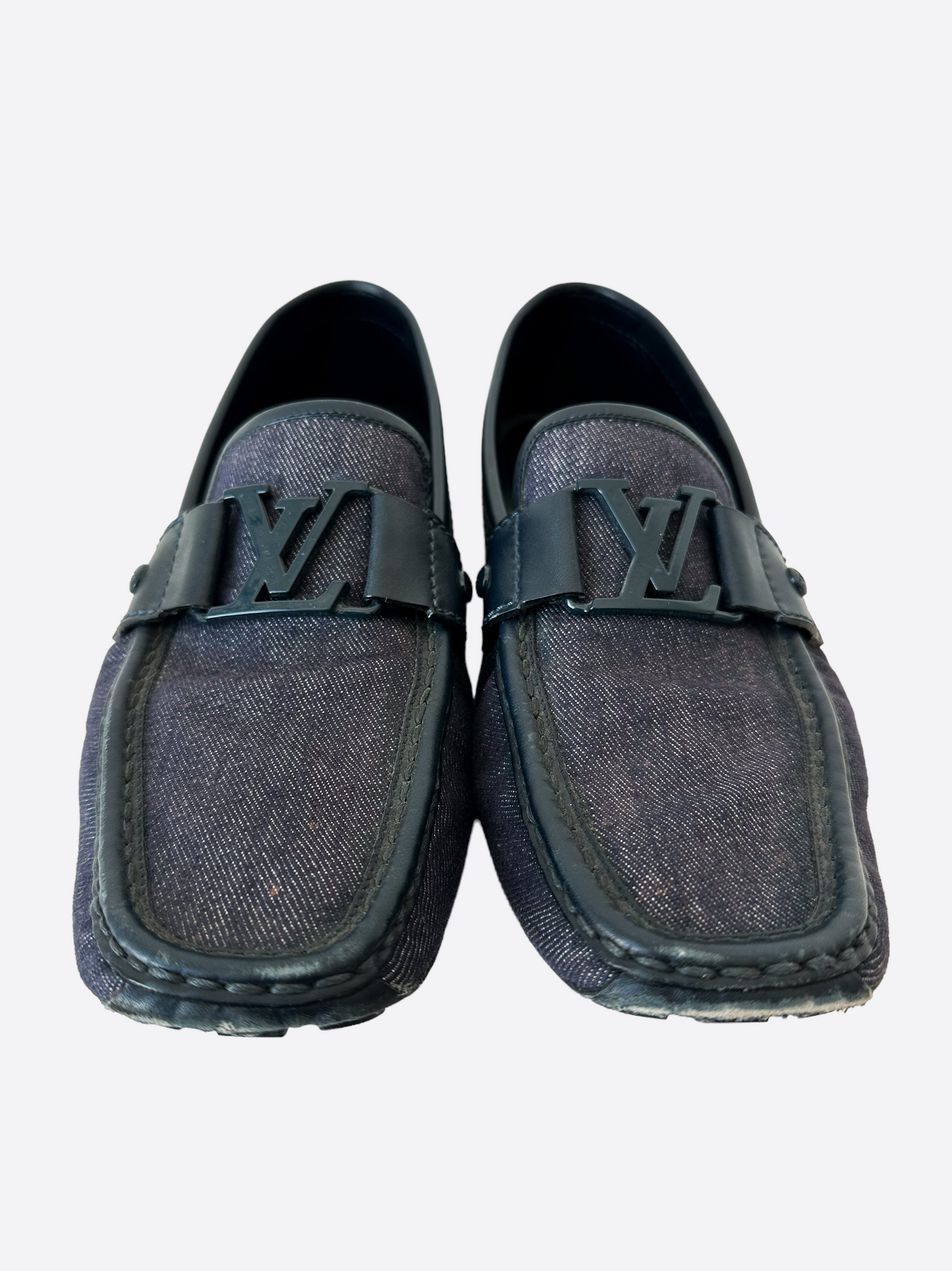 Louis Vuitton Blue Loafers for Men