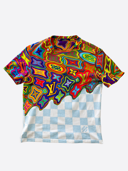 Louis Vuitton Psychedelic Print Tee Shirt