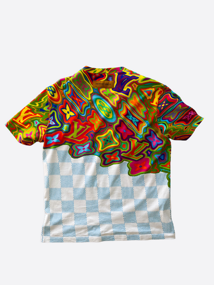 Louis Vuitton Psychedelic Print Tee Shirt