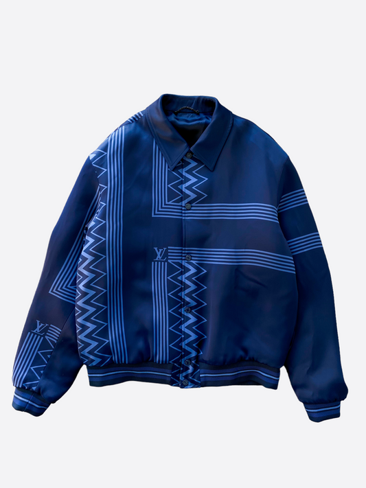 Louis Vuitton Blue Karakoram Souvenir Jacket