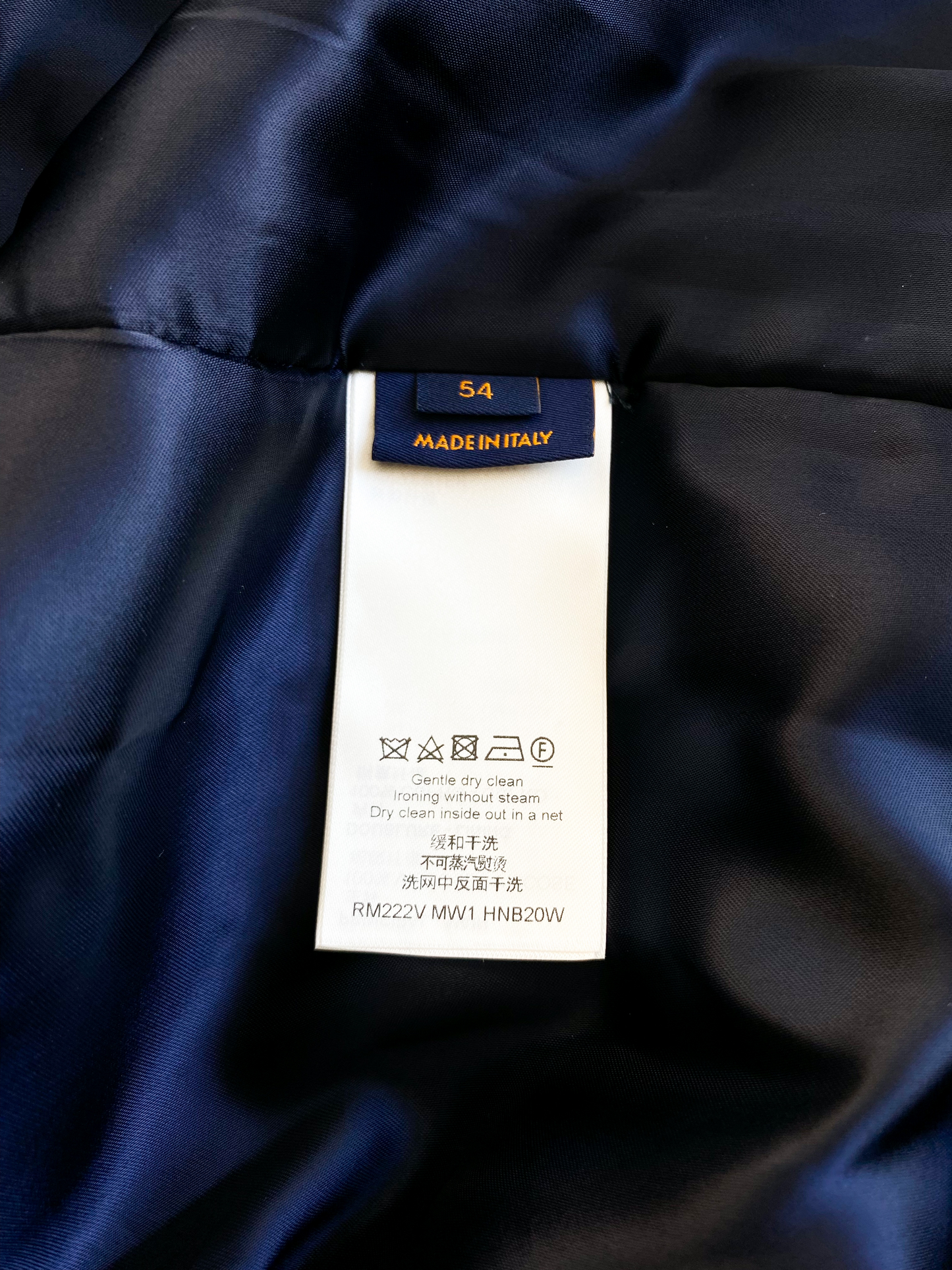 Louis Vuitton Blue Karakoram Souvenir Jacket