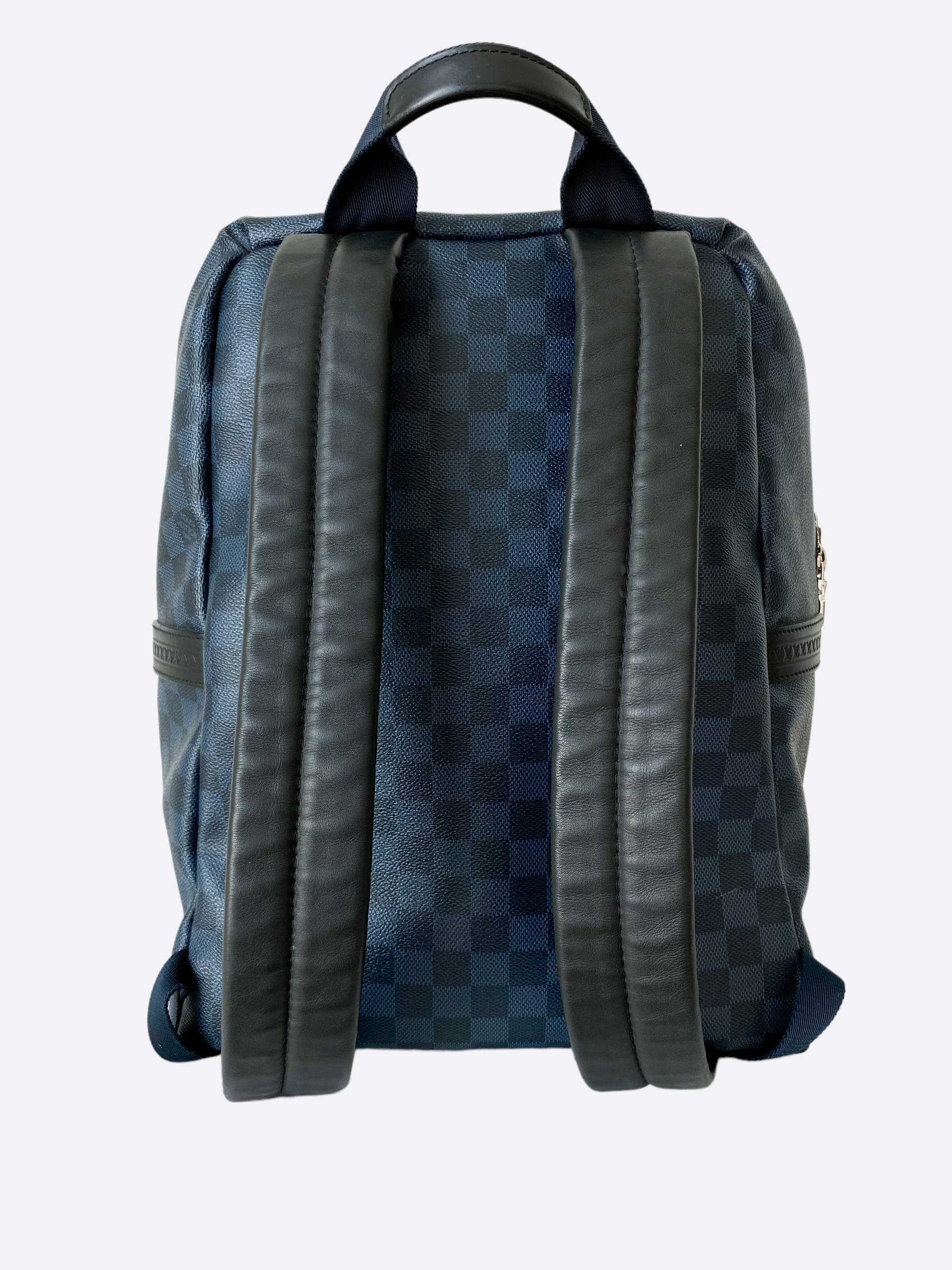 Louis Vuitton Discovery Blue Leather Backpack Bag (Pre-Owned)