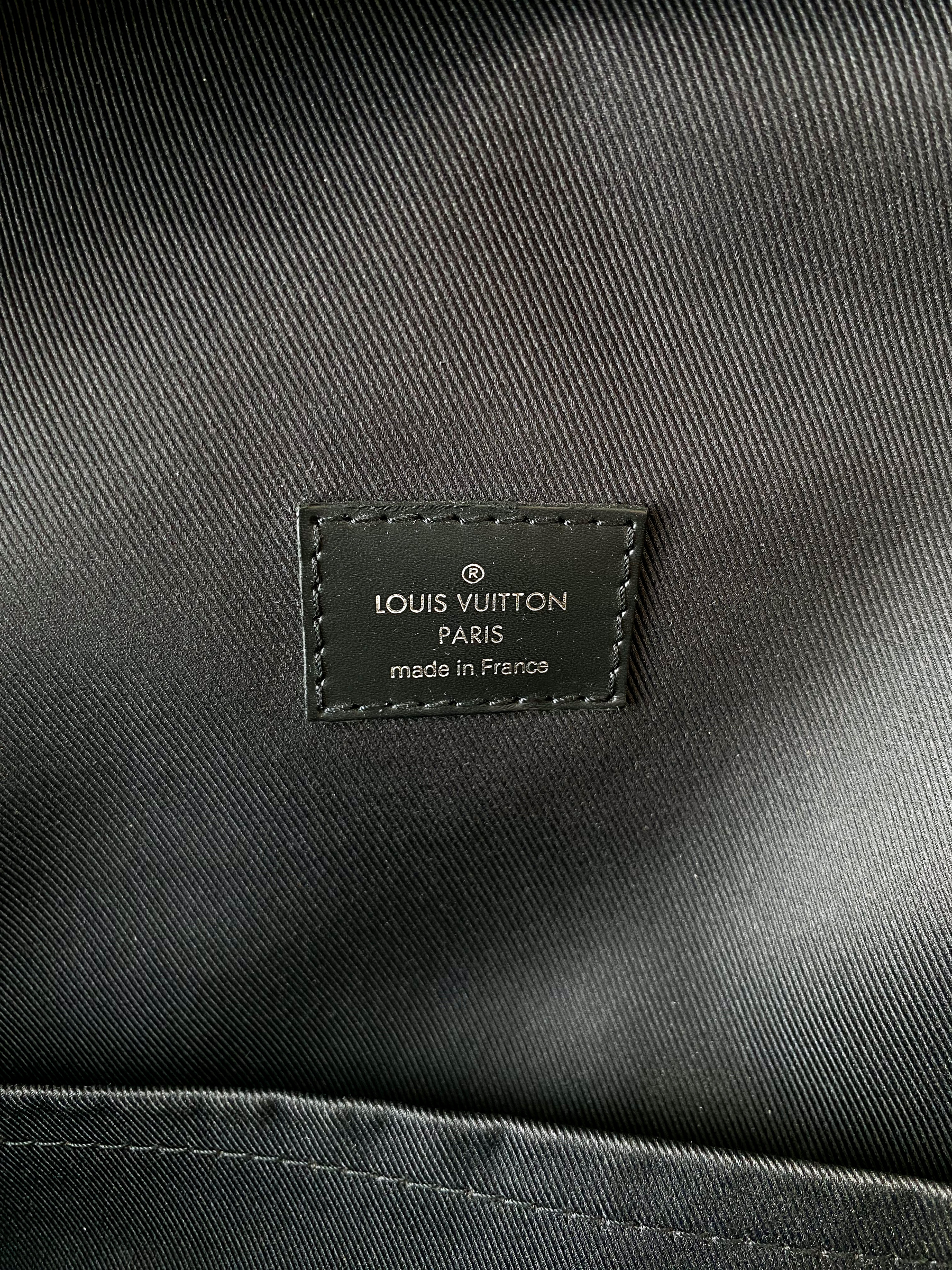 Louis Vuitton Cobalt Blue Safari Discovery Backpack