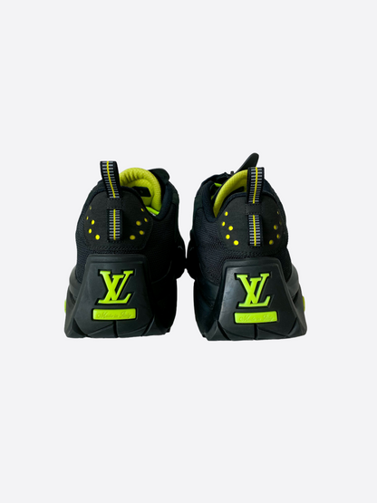 Louis Vuitton Black & Yellow Millenium Sneaker