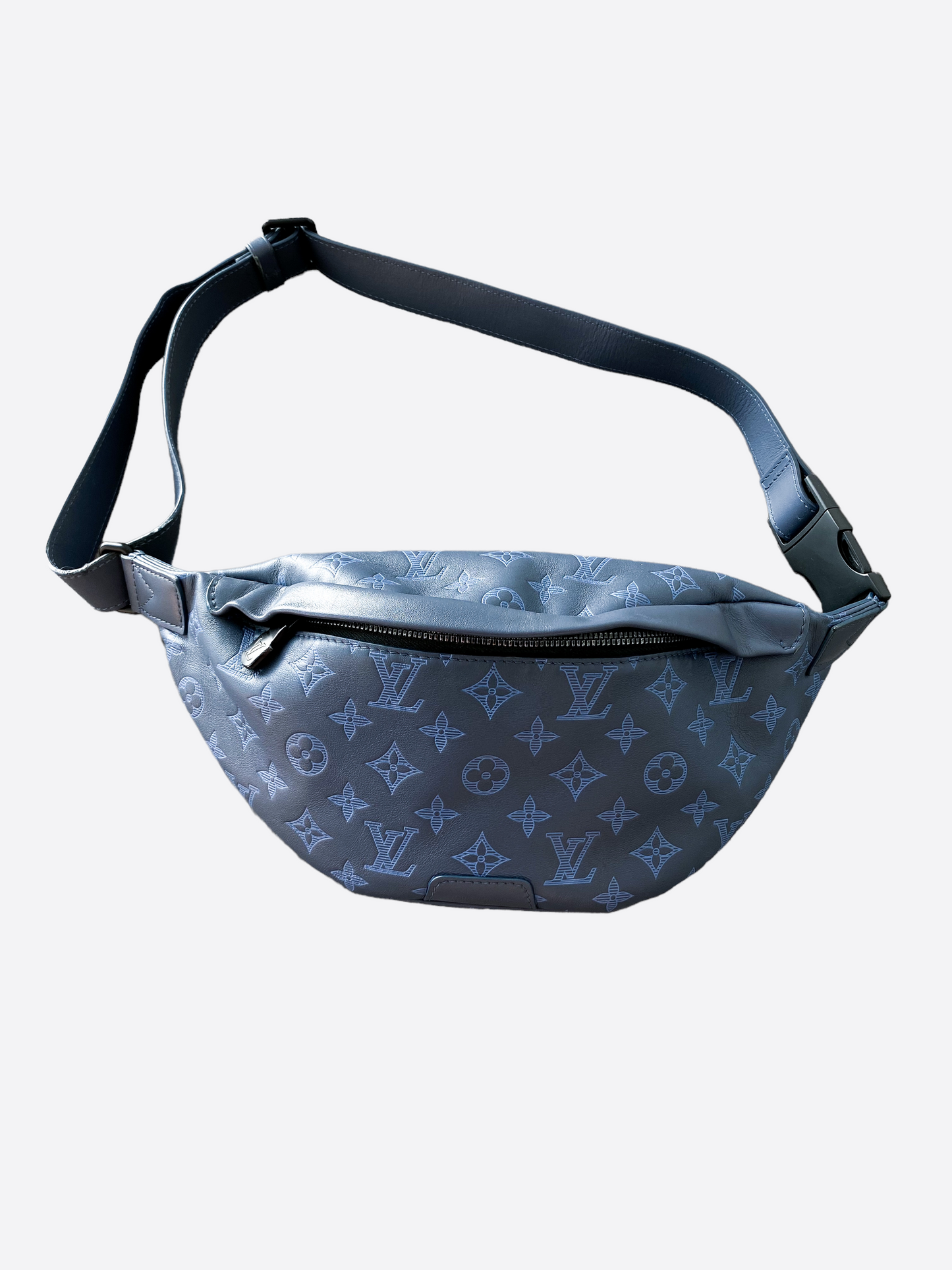 Pre-owned Louis Vuitton Discovery Bumbag Monogram Galaxy Black