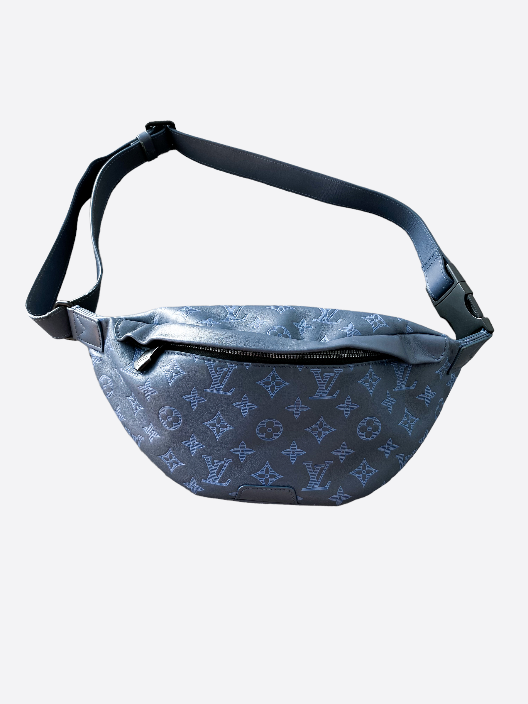 Discovery Bumbag - Luxury Monogram Other Canvas Blue