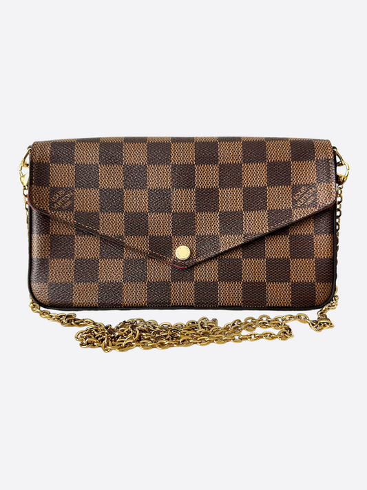 Louis Vuitton Brown Damier Pochette Felicie