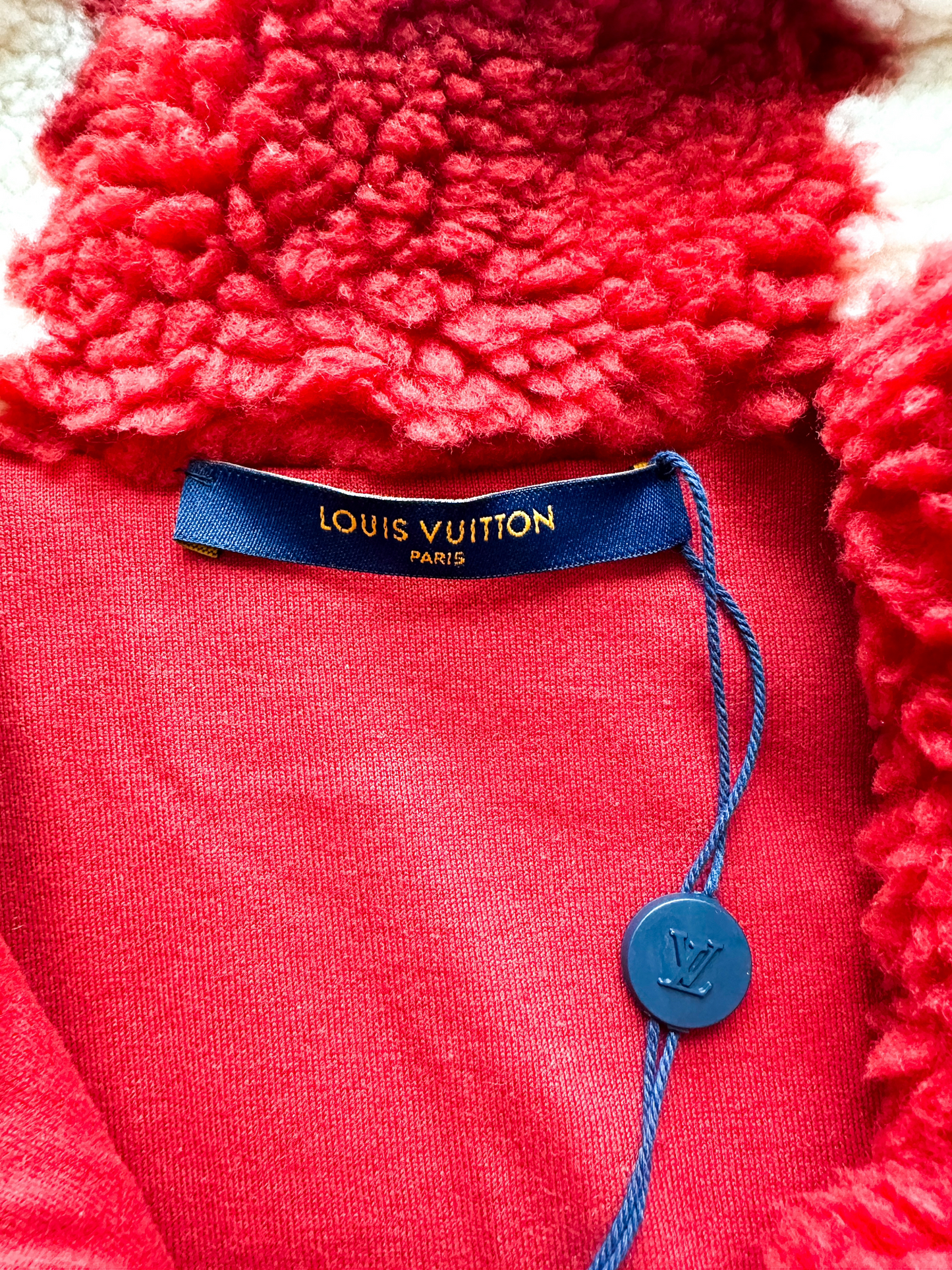 Louis Vuitton - Authenticated Jacket - Polyester Red Plain for Women, Very Good Condition
