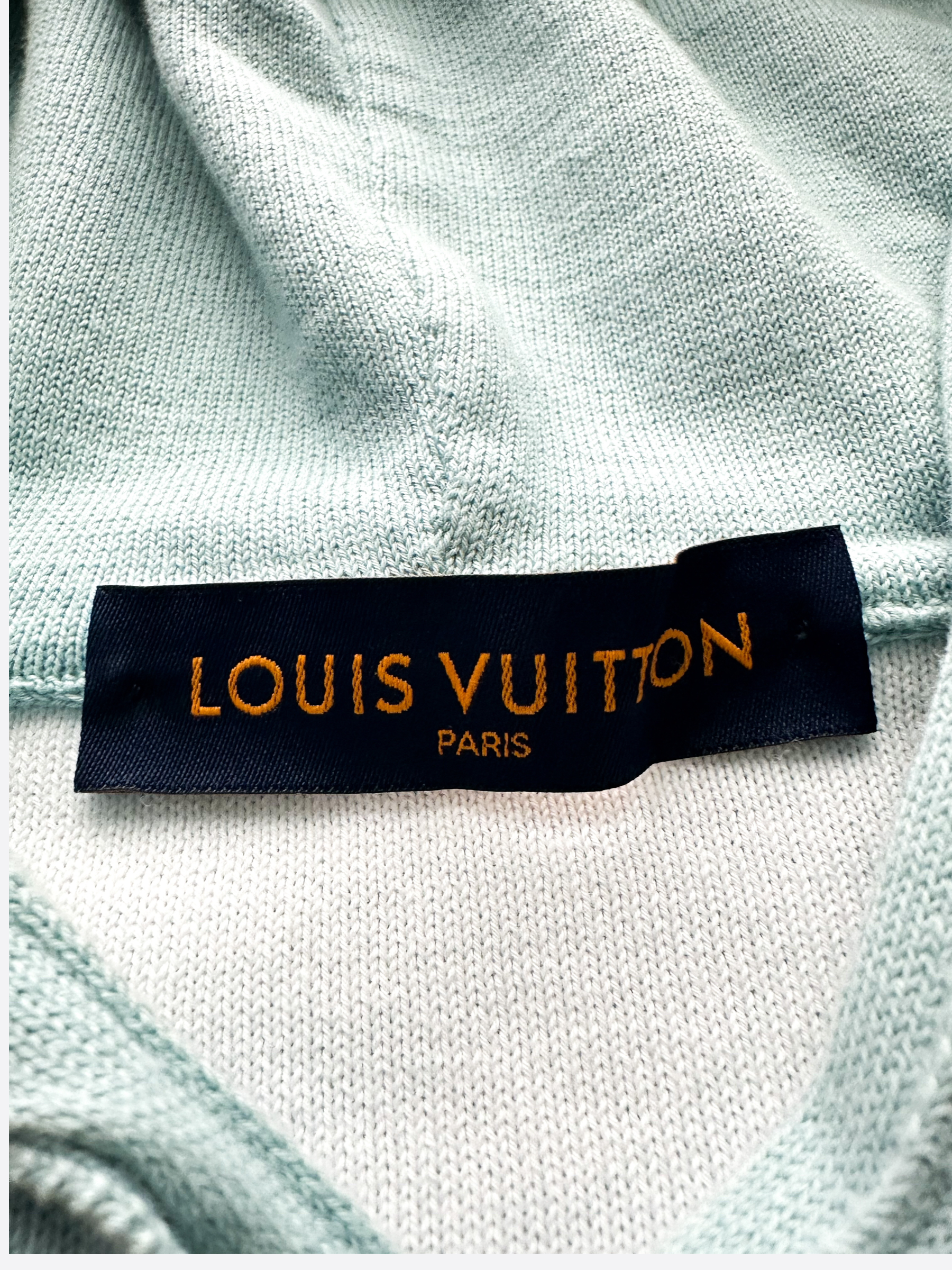Louis Vuitton Monogram Orange And Blue Gradient Hoodie - Tagotee