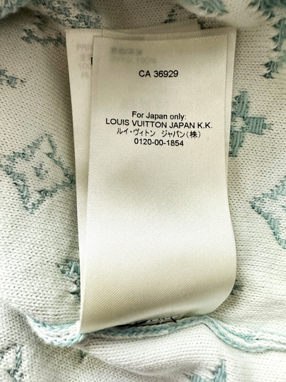 Louis Vuitton Blue Gradient Monogram Hoodie