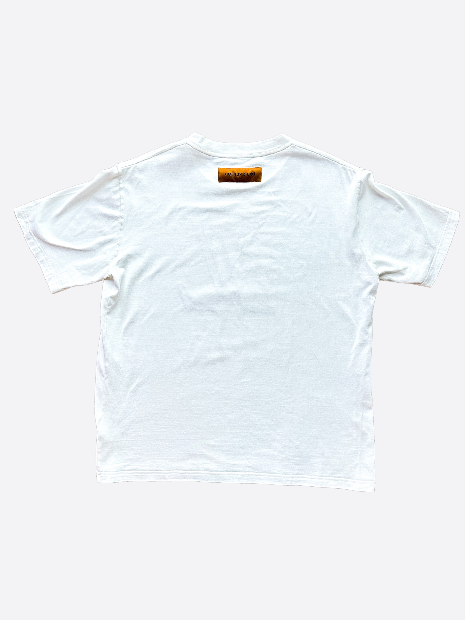 white lv shirt