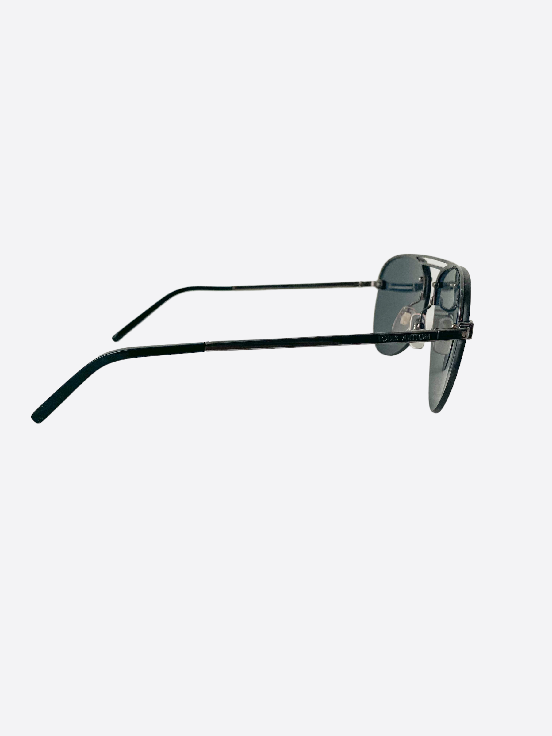 Louis Vuitton Silver Clockwise Monogram Sunglasses