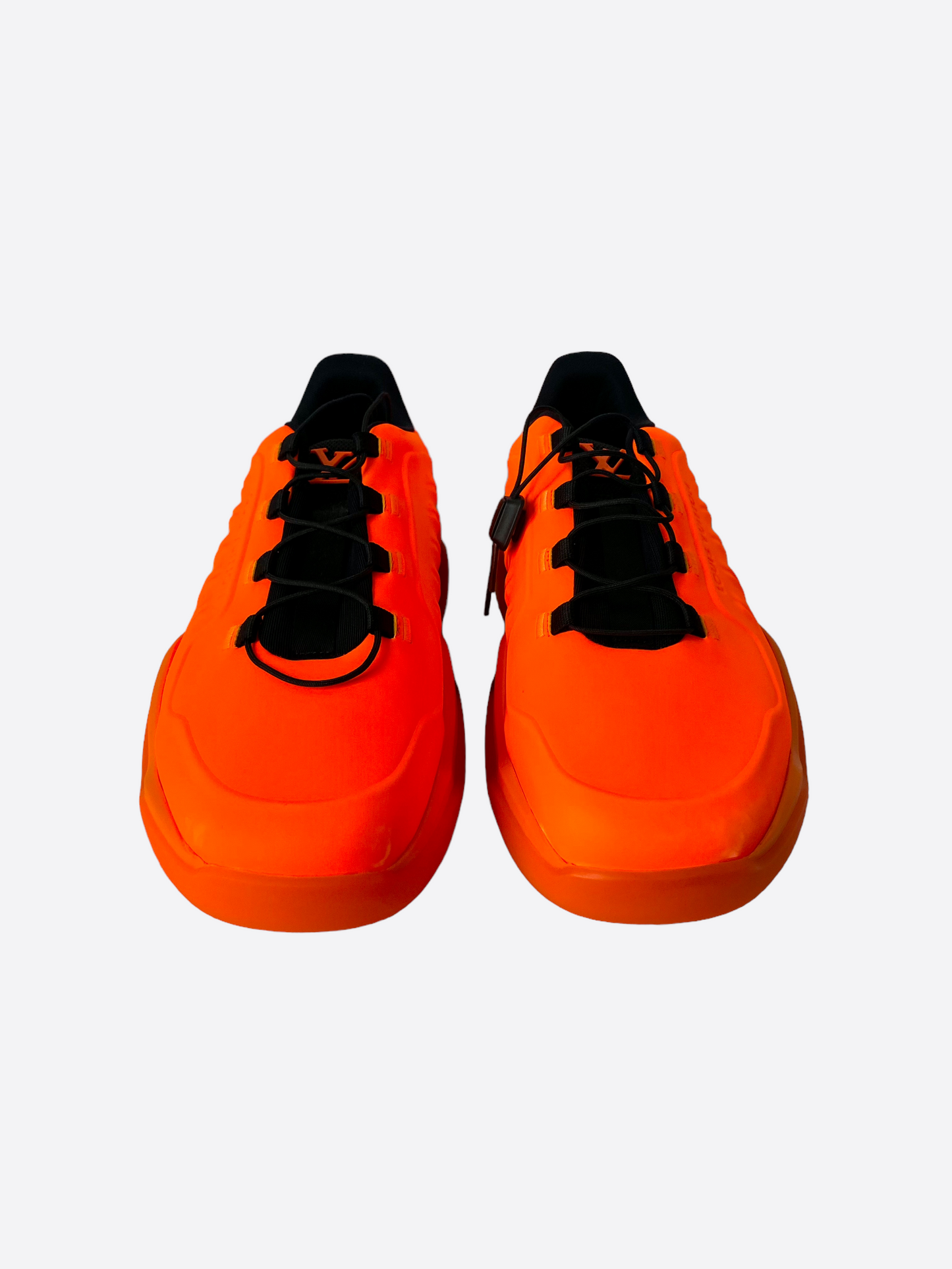 Louis Vuitton Orange & Black Millenium Sneaker