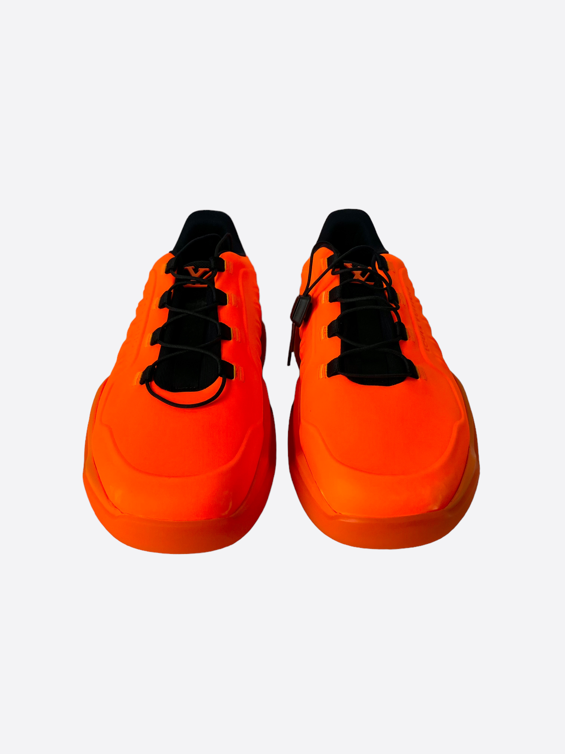 Louis Vuitton Orange & Black Millenium Sneaker – Savonches