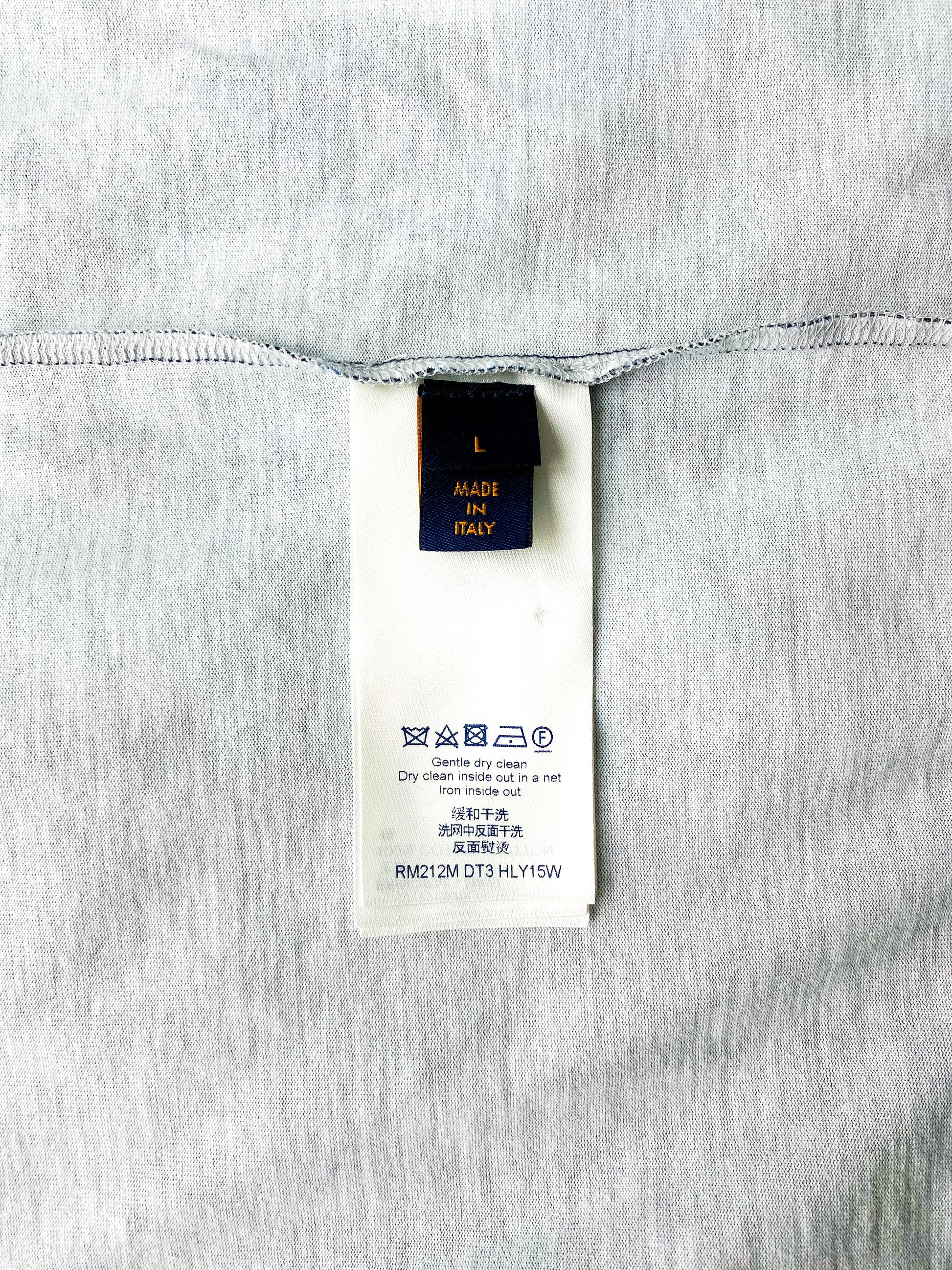 Louis Vuitton Salt Damier Print T-Shirt – Savonches