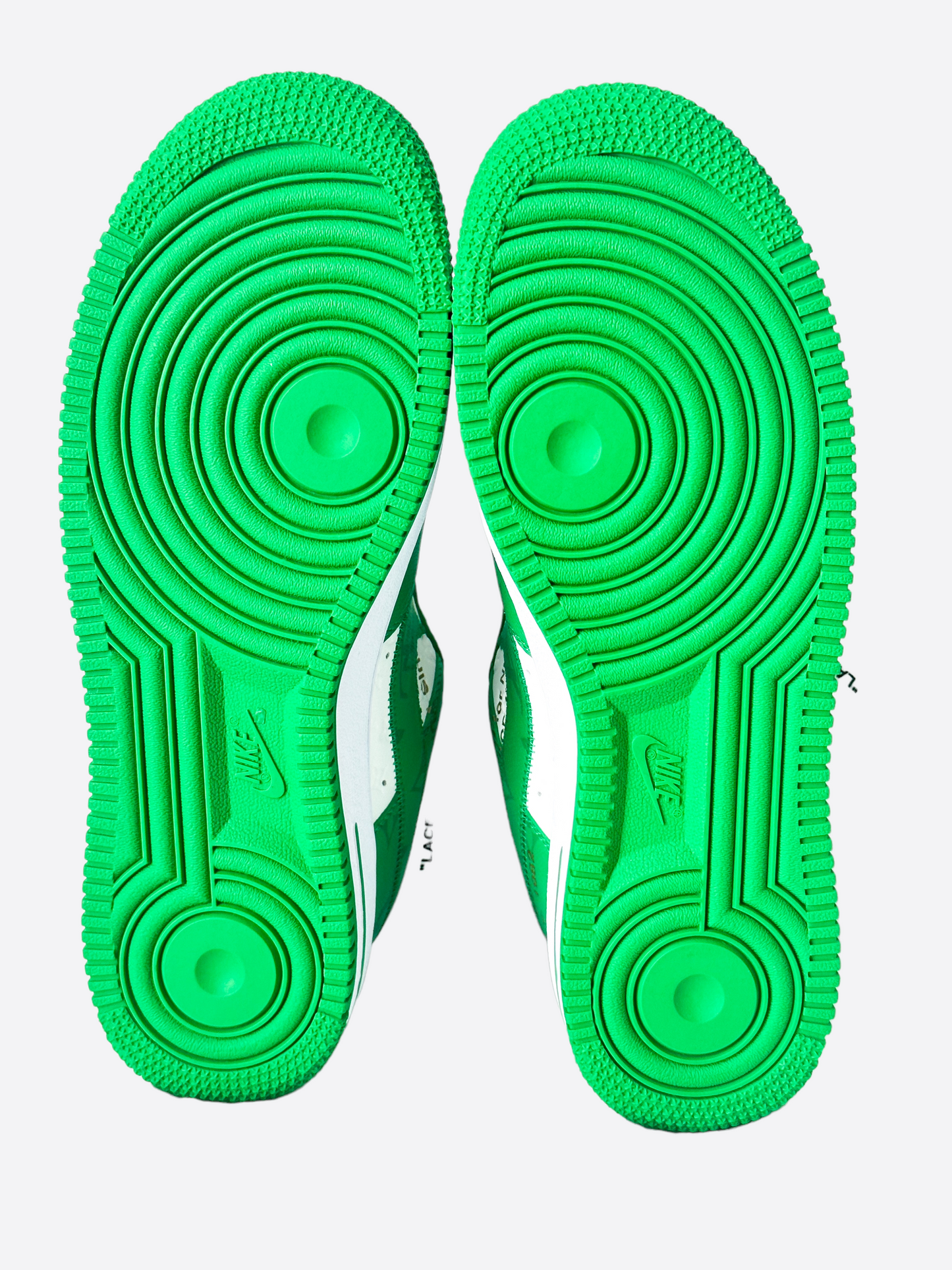 Louis Vuitton Green Air Force 1 Monogram sneakers
