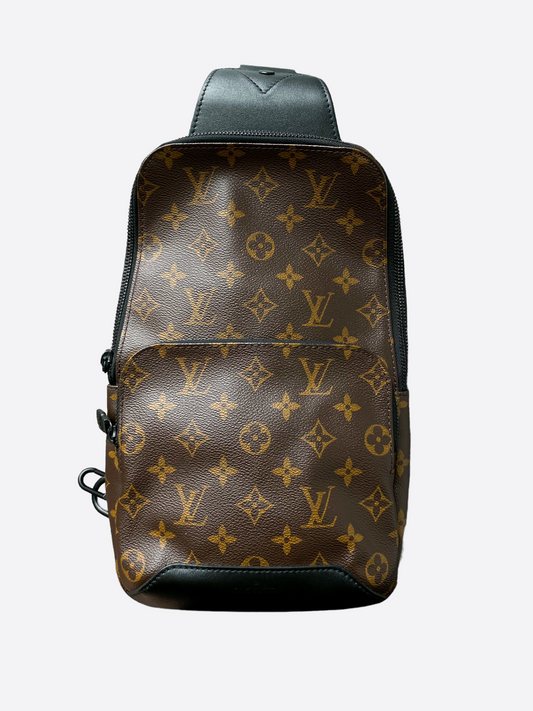 Louis Vuitton Macassar Monogram Avenue Sling