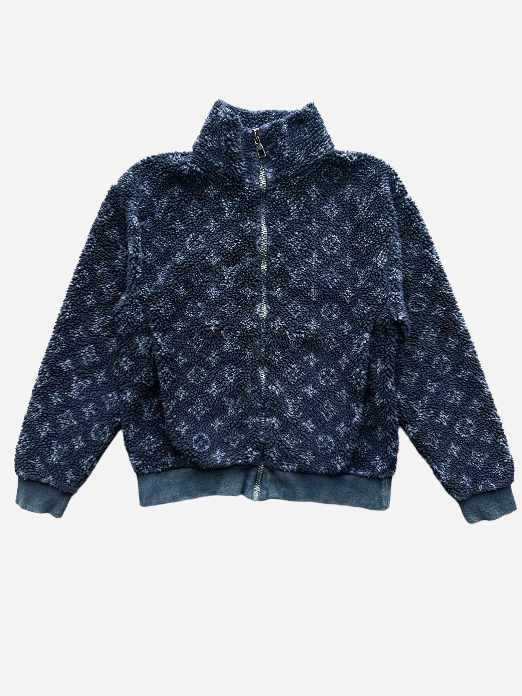 Louis Vuitton Navy Monogram Fleece – Savonches