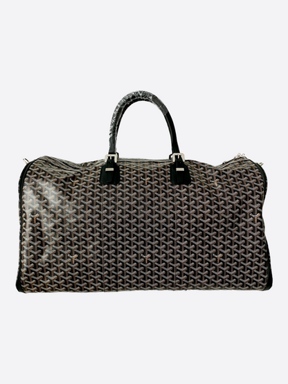 Goyard Black & Brown Boeing 60 Duffle Bag