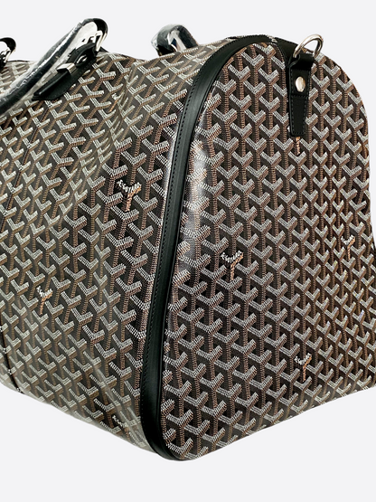 Goyard Black & Brown Boeing 60 Duffle Bag