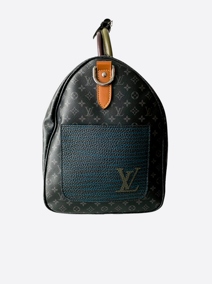 Louis Vuitton Monogram Eclipse Articles De Voyage Keepall 50