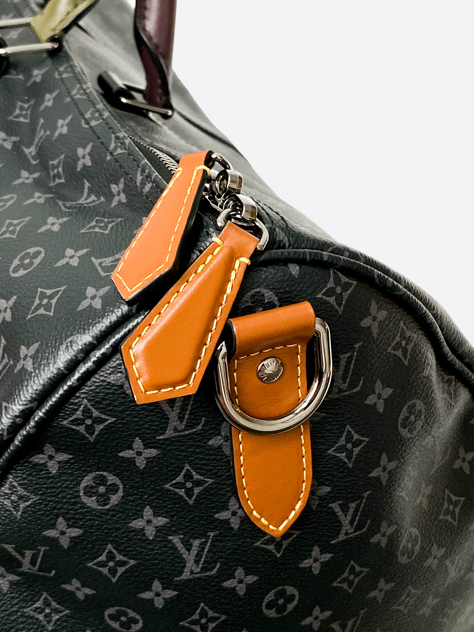 Louis Vuitton Bandouliere Reverse Eclipse Monogram Duffle Bag 50